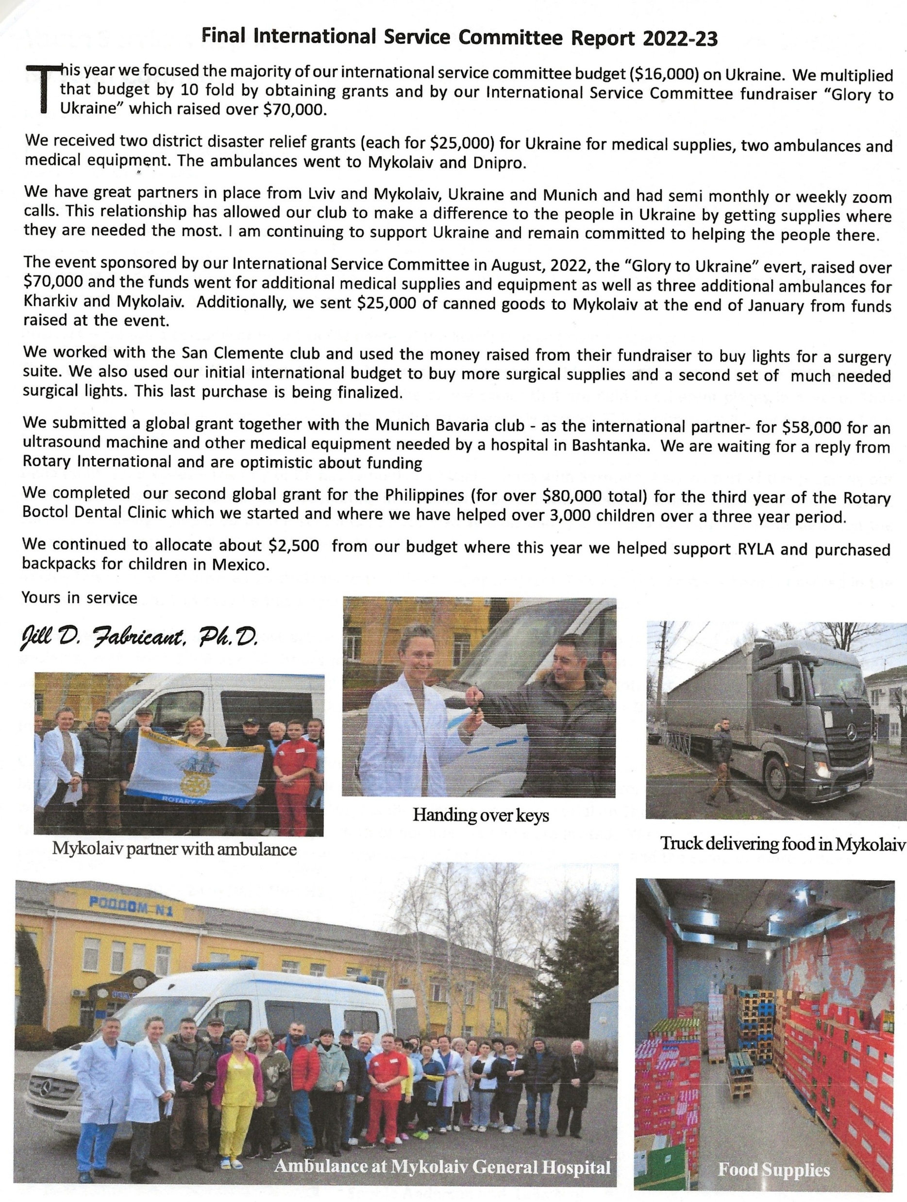 International Newsletter